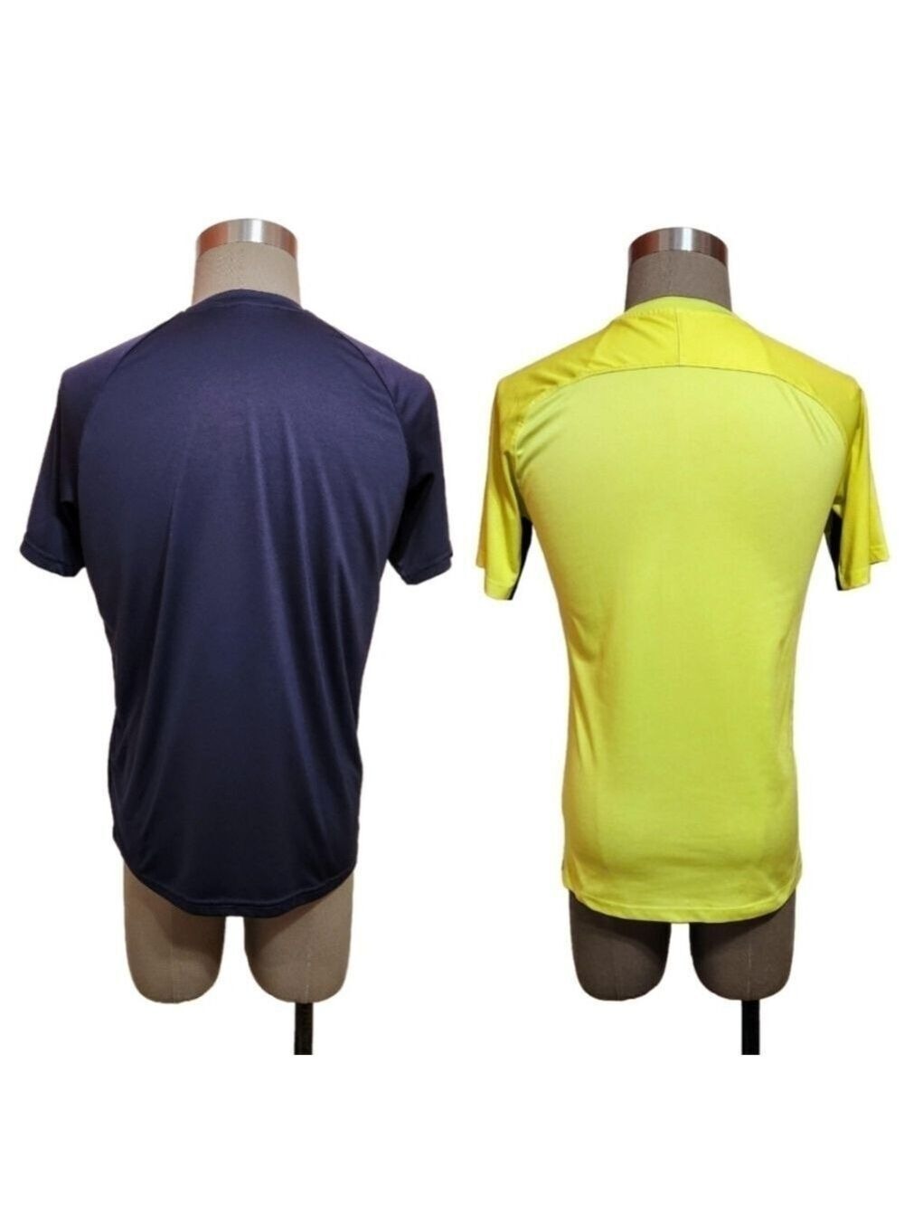 Nike Dri Fit Athletic Bundle Navy Yellow Black Medium - Picture 2 of 11